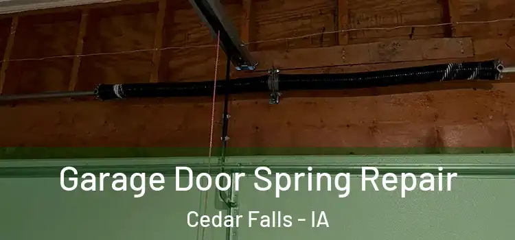  Garage Door Spring Repair Cedar Falls - IA