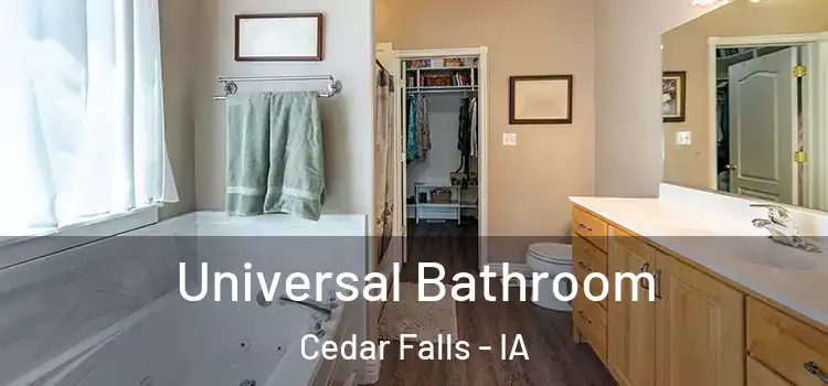  Universal Bathroom Cedar Falls - IA